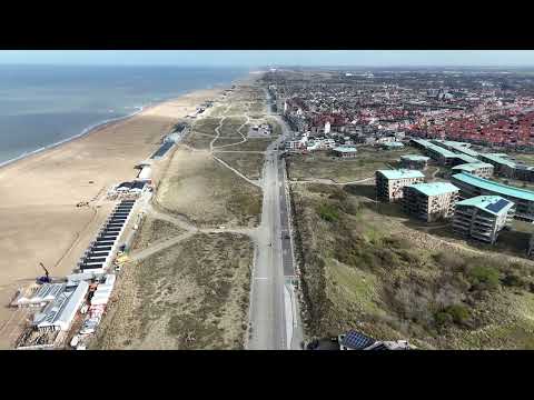 Dji Air 3 Katwijk, Noordwijk en Valkenburgse meer