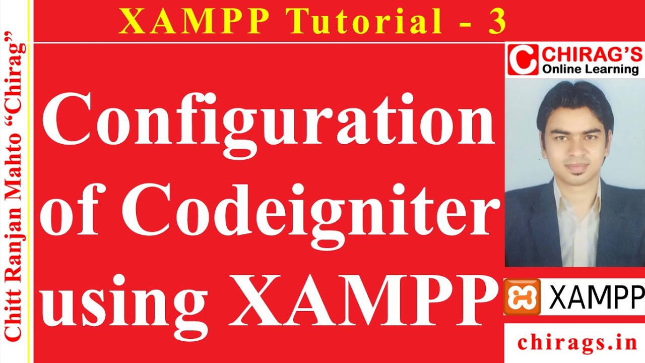 XAMPP Tutorial 3 - Configuration of Codeigniter using XAMPP