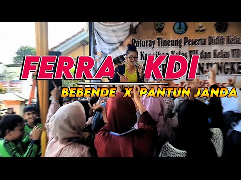 ⛔ Jaipong Dangdut‼️FERRA KDI Live Tanjungkerta // Pantun Janda #kitaramaikan