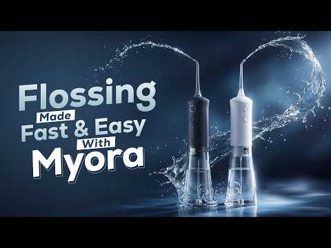 Myora MY02 Cordless Water Flosser – Unboxing, Full Features & How to Use | DentalKart