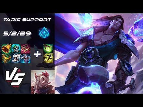 SUPPORT Taric vs Rakan - NA Challenger Patch 25.20