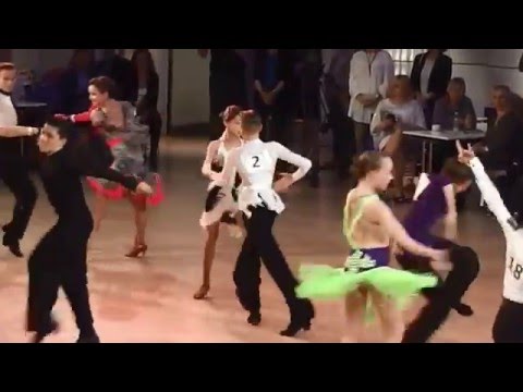 MČR 2016 v kombinaci deseti tanců - finále junior I Borůvky