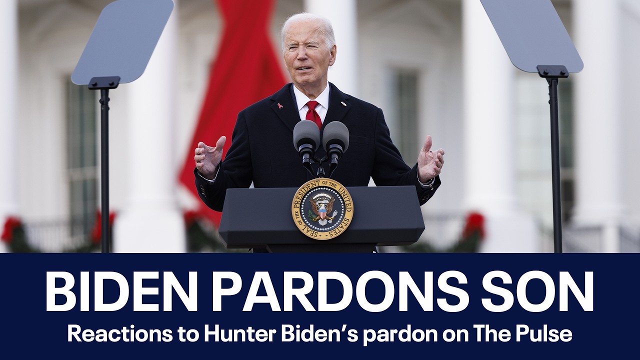 Reactions to Biden pardoning son & Trump's administration shapes up