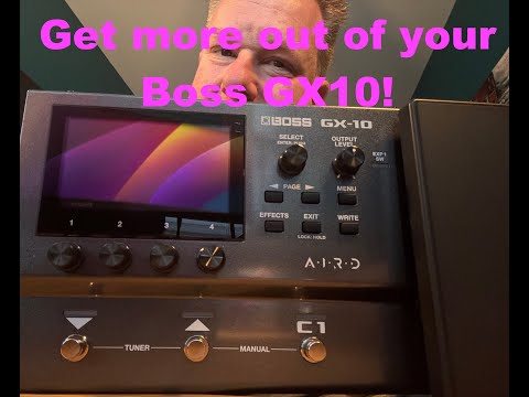 LA Guitar Boss GX10 - Assign Settings Magic!