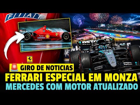 FERRARI PREPARA HOMENAGEM AO SCHUMACHER | MERCEDES COM MOTOR ADUO E CURVA A 70 METROS DE ALTURA!