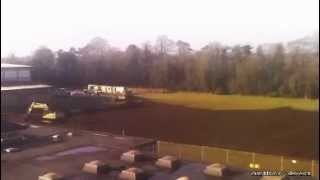 preview picture of video 'Etwall Leisure Centre New 3G Pitch Timelapse'