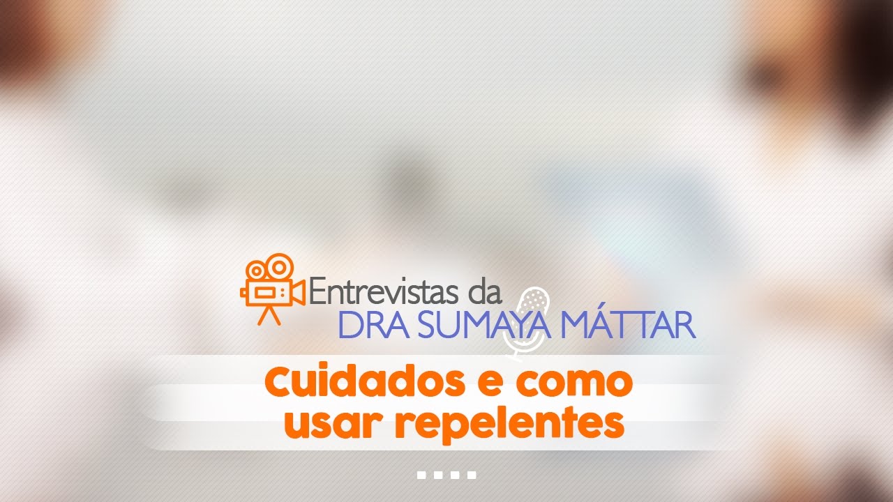 Cuidados e como usar repelentes