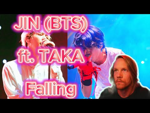 FIRST TIME HEARING JIN of ​⁠BTS ft. Taka @ONEOKROCK - Falling (Singer Reacts)