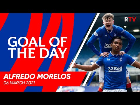 GOAL OF THE DAY | Alfredo Morelos | 06 Mar 2021