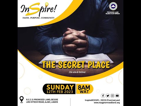 THE SECRET PLACE || Blessing Adagbasa || Sunday 12th February, 2023