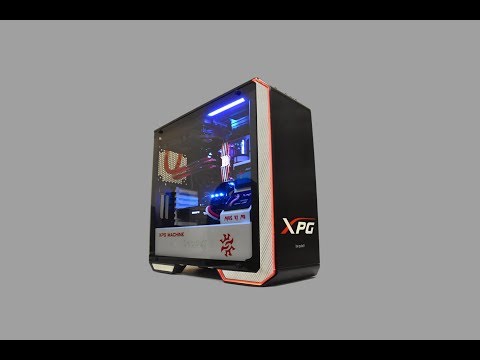 XPG MACHINE - Custom GAMING PC 2018 - case mod Video