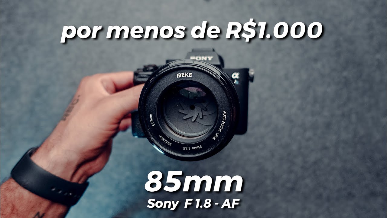 Review lente 85mm F/ 1.8 AF Meike P/ SONY