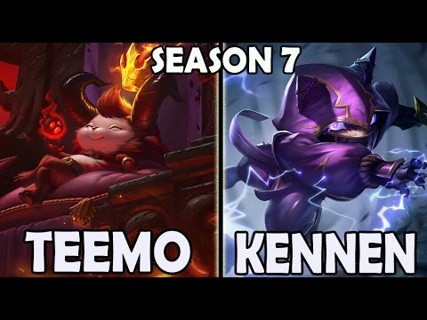 Best Teemo Korea vs Kennen TOP Ranked Challenger