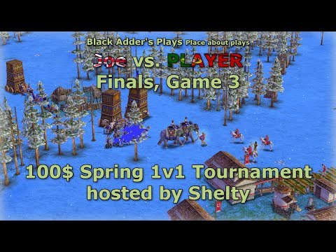 Shelty's Spring Tournament, Finals - Joe vs. PLAYER, Game 3 - Age of Mythology: The Titans