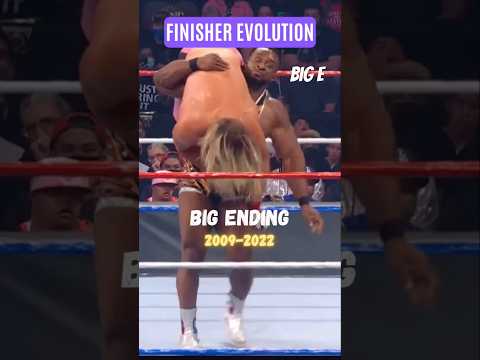 Every FINISHER of Big E ! #shorts #wwe