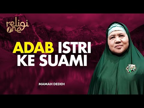WAJIB TAHU! Akhlak Istri ke Suami, Bikin Suami Betah di Ruma | Rumah Mamah Dedeh religiOne tvOne