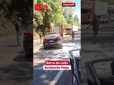 Acidente hoje na Serra do Leão na região de União da Vitória. Detalhes no @maisagoranews no insta