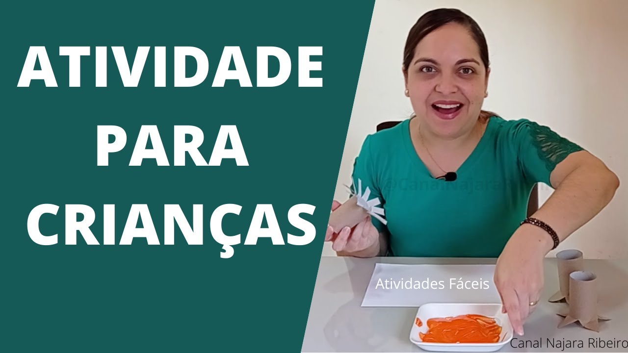 Atividade Fácil Para Crianças a Partir de 1 ano Educação Infantil 2022