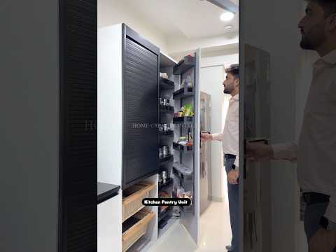 Kitchen Pantry Unit idea #homeinterior4you #home #homesafety #interiordesign #interior4you