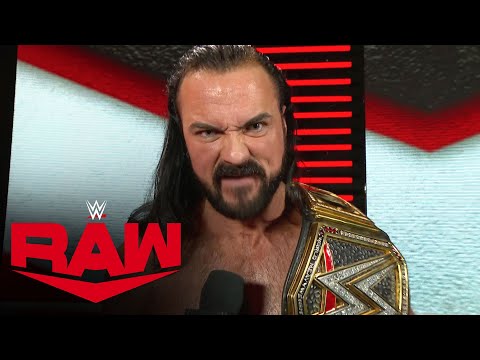 Drew McIntyre addresses Sheamus and the Elimination Chamber Match: Raw, Feb. 8, 2021