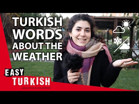 Talking About the Weather in Turkish | Super Easy Turkish 33