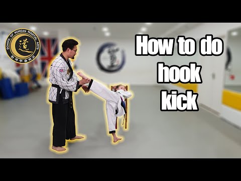 How to do Hook kick - SKMA Hapkido Kick tutorial