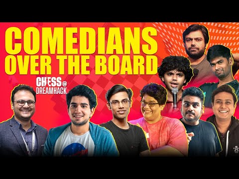 COMEDIANS OVER THE BOARD at Dreamhack, Hyderabad