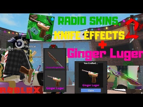 Crafting Ginger Luger In Roblox Murder Mystery 2 смотреть - 