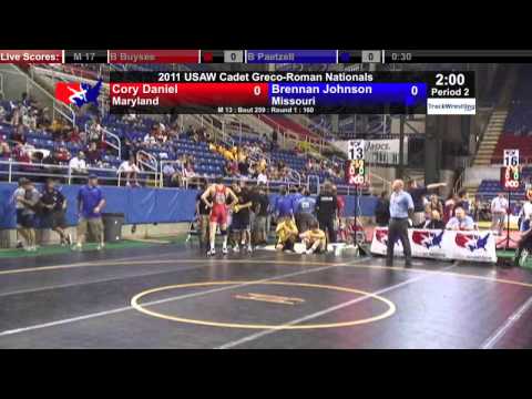 Cadet Greco 160 - Cory Daniel (MD) vs. Brennan Johnson (MO)