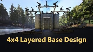 Ark Builds - 4x4 Layered Base Design