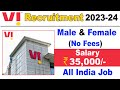 Vodafone Idea Jobs | Private company job | VI recruitment 2023 | Vi job vacancies | Latest jobs 2023