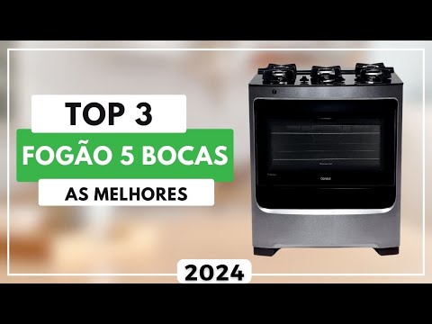 Top 3 Melhores Fogão 5 Bocas Para Comprar em 2024