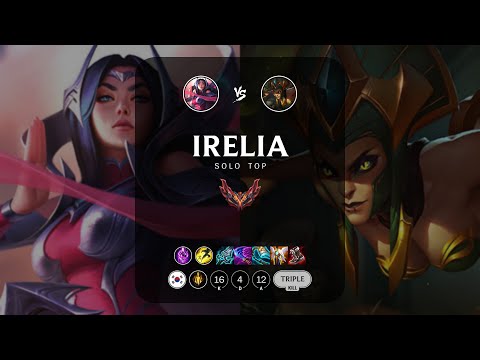 Irelia Top vs Cassiopeia - KR Grandmaster Patch 13.15