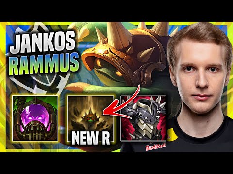 JANKOS NEW RAMMUS REWORK ULTIMATE IS SO COOL! - G2 Jankos Plays Rammus JUNGLE vs Nidalee! |