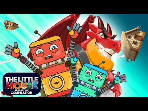 Epic Robot Adventure! 🐉🤖 The Three Little Robots & The Dragon King | Rusty's World for Kids