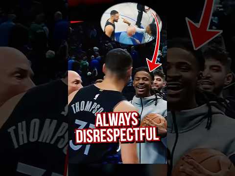 Ja Morant has always been DISRESPECTFUL 🤮🫣 #shorts #nba #jamorant