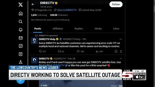 VIDEO: DIRECTV working to resolve satellite outage