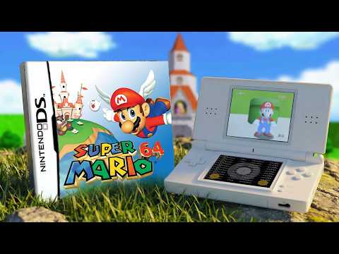 I made the ORIGINAL Mario 64 run on original DS
