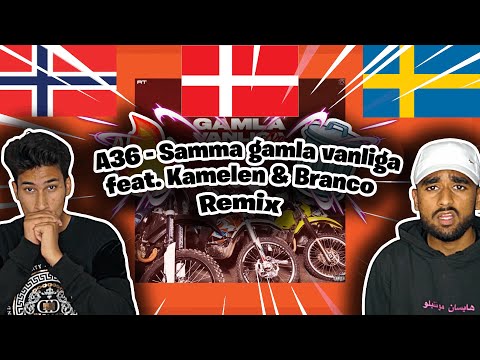 Norwegians React To Swedish rap A36 - Samma gamla vanliga (feat. Kamelen & Branco) [Remix]