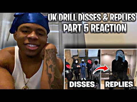 American Reacts To Uk Drill: Disses And Replies (PART 5)