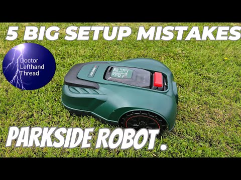 PARKSIDE 20V Robot Lawnmower FAILS 5 Big Mistakes to Avoid