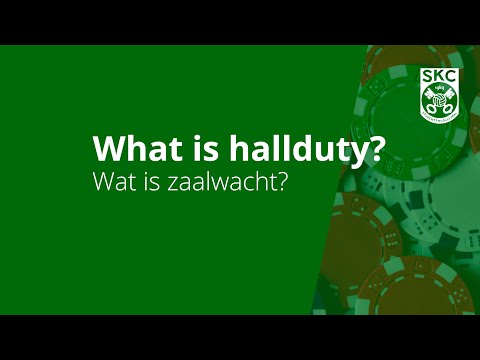 Hallduty at SKC Studentvolleyball Leiden