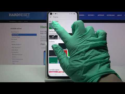 How to Customize Keyboard Background with Image in Oppo A54 5G - Personalize Keyboard Theme