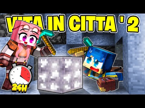 HO SOLO 24H PER TROVARE IL MINERALE PIÙ RARO! - VITA IN CITTÀ 2 MINECRAFT S2 Ep.32