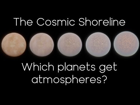 The Cosmic Shoreline and the Atmospheres of Red Dwarf Planets