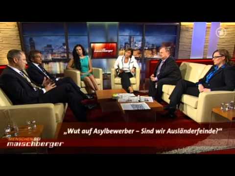 Menschen bei Maischberger 27.08.13 Wut auf Asylbewerber Sind wir Ausländerfeinde Teil 1 von 5