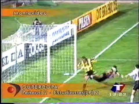 24-9-1997 (Supercopa) Peñarol (Uruguay):2 vs Estudiantes (LP):2