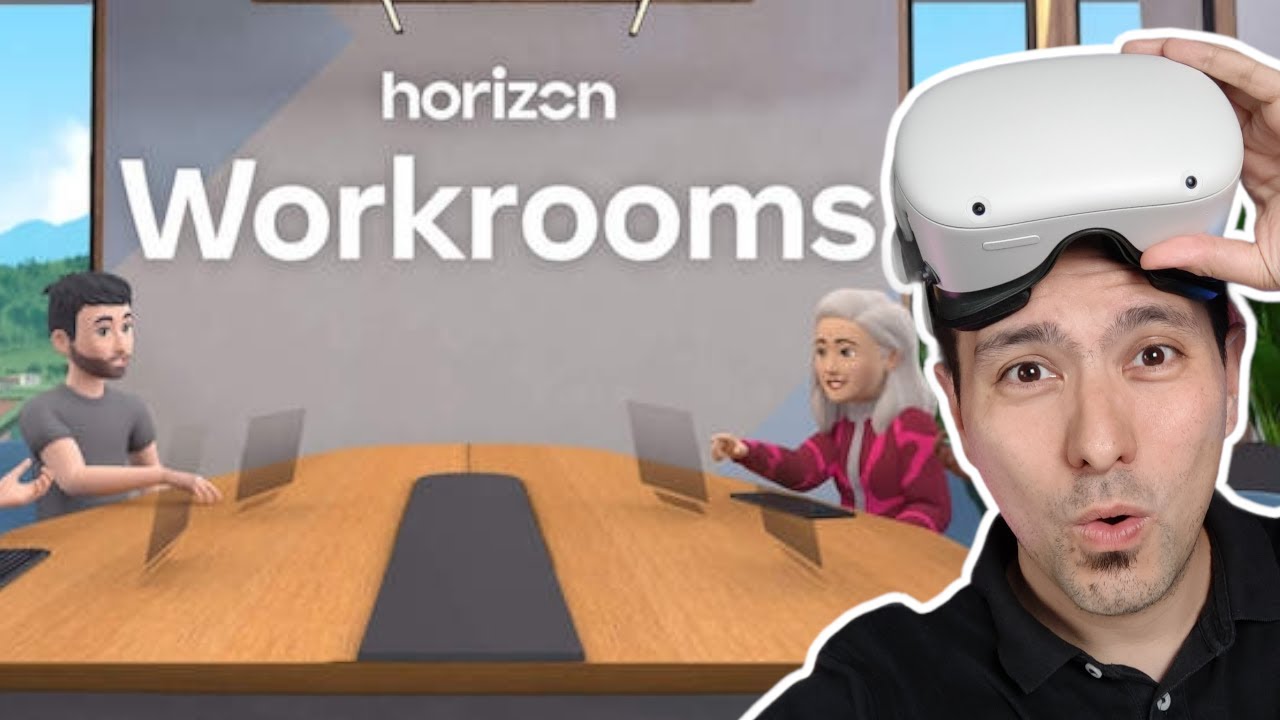 MRTV - Workrooms für Quest 2 ist FANTASTISCH - Arbeiten in VR auf der Oculus Quest 2 in Horizon Workrooms