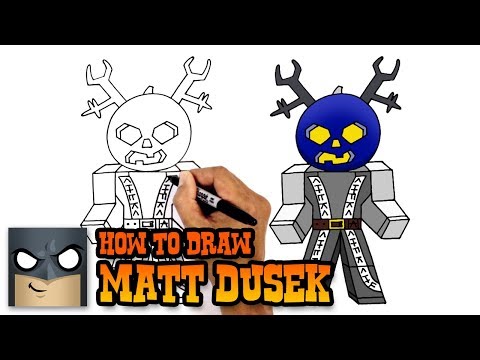 How to Draw Matt Dusek | Roblox
