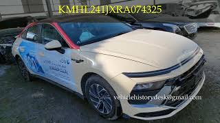 Download the video "Hyundai Sonata 2024 - KMHL241JXRA074325"